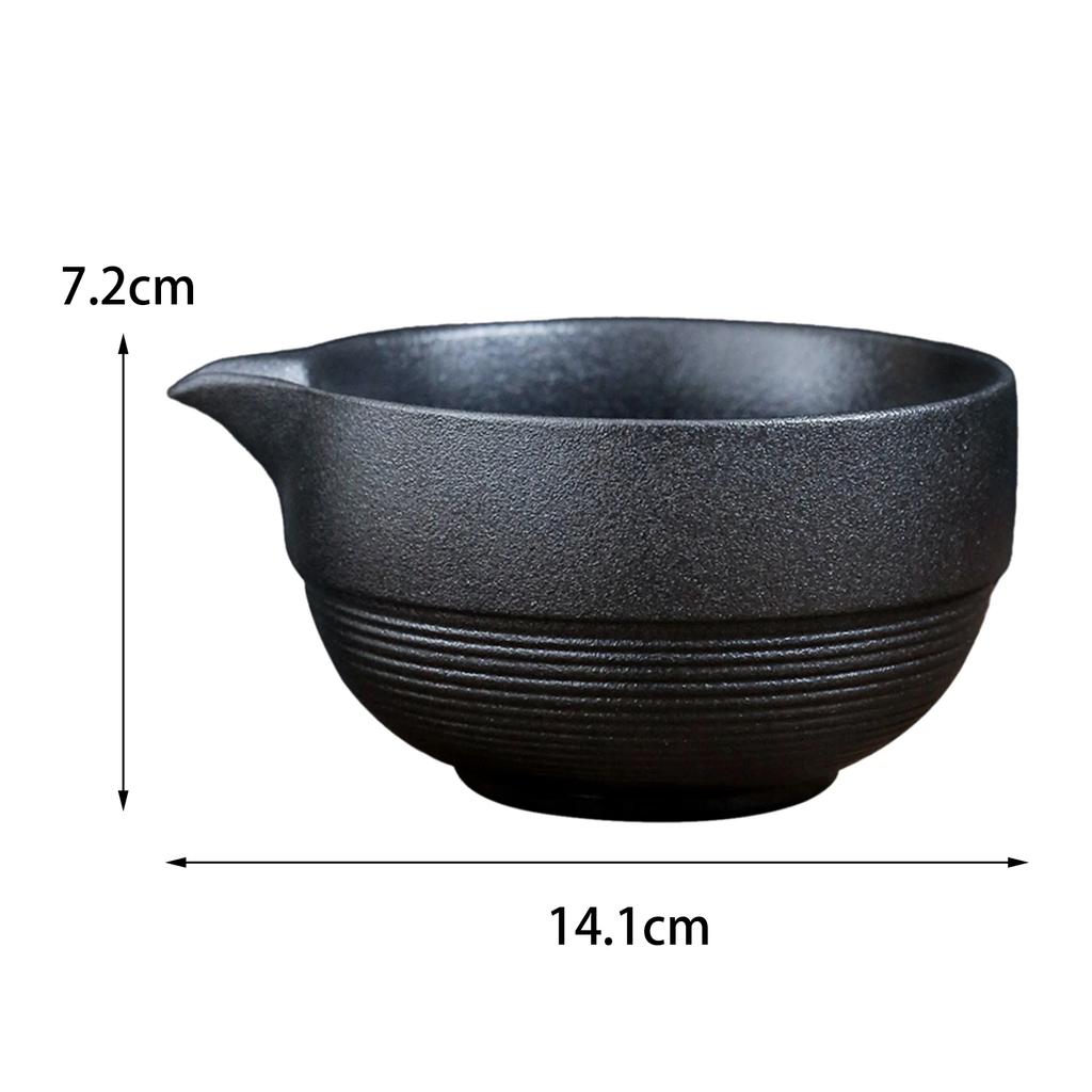 480ml Keramik Handgefertigte Grüntee-Tasse Handgefertigte Japanische Traditionelle Matcha-Schale DIY Teezubehör für Teeliebhaber