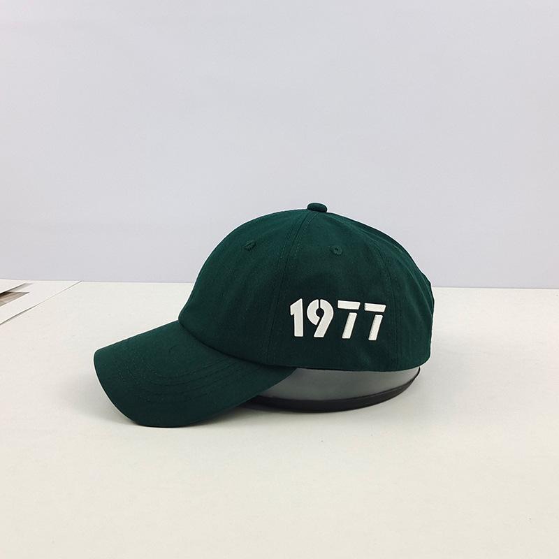 

1977 Cotton Vintage Baseball Cap Classic Men Women Adjustable Hat Unisex Outdoor Sports Snapback Caps Visor Sun Hats Gorras зелений