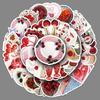 50 Cherry Ins Style Graffiti Stickers Personalized Small Fresh Fruit Korean Decorative Mobile Phone Tablet Stickers
