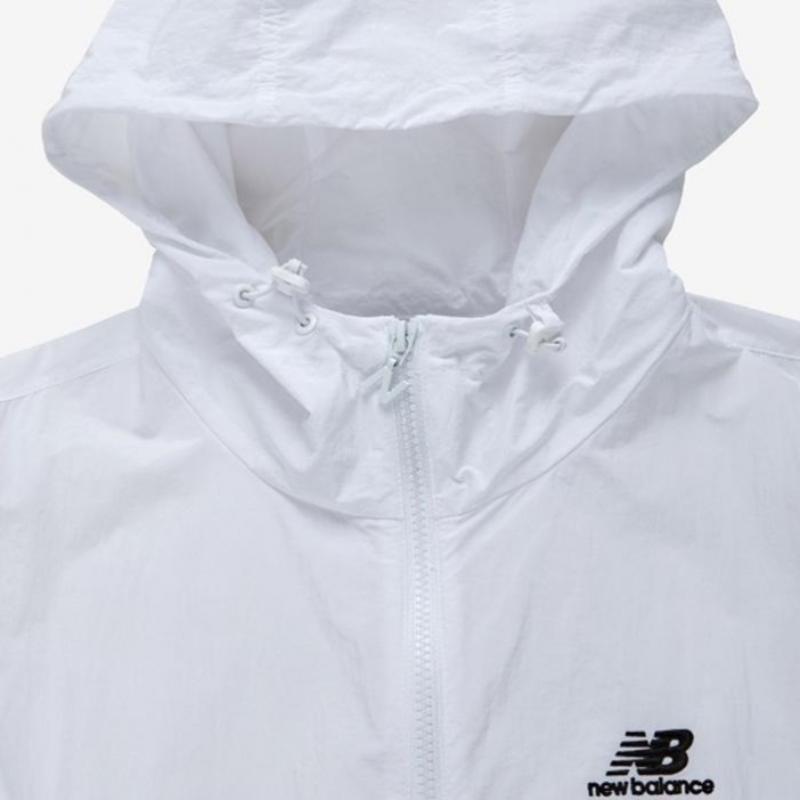 New Balance Geacă de iarnă ușoară cu glugă, rezistentă la vânt, Nbnad22423, 10