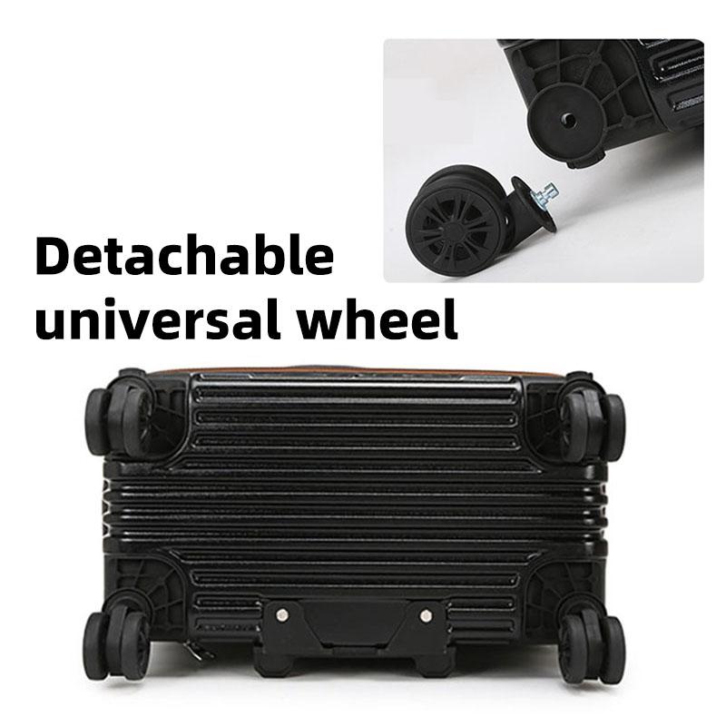 New Trolley Bag Detachable Universal Wheel Luggage Folding Storage Boarding Bag Expandable Suitcase Check-in Bag