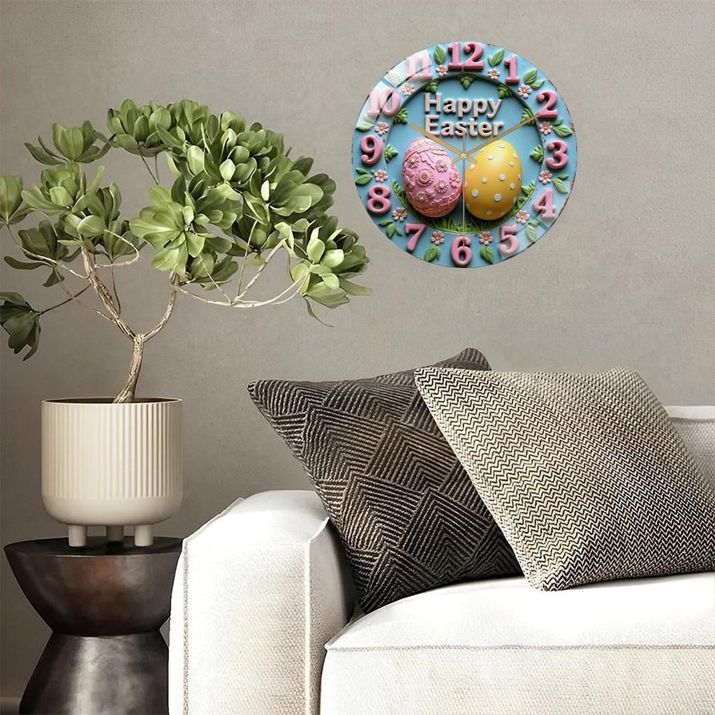 30cm Diameter Glass Wall Clock Suitable for Any Gift-Giving Occasion