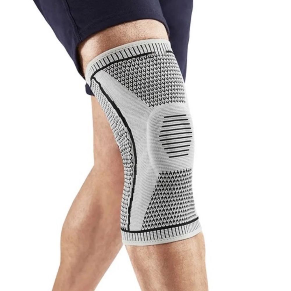 

1 Pair Elbow Support Sports Knee Pads High Elastic Knee Braces Silicone Knee Pads Fitness M синій