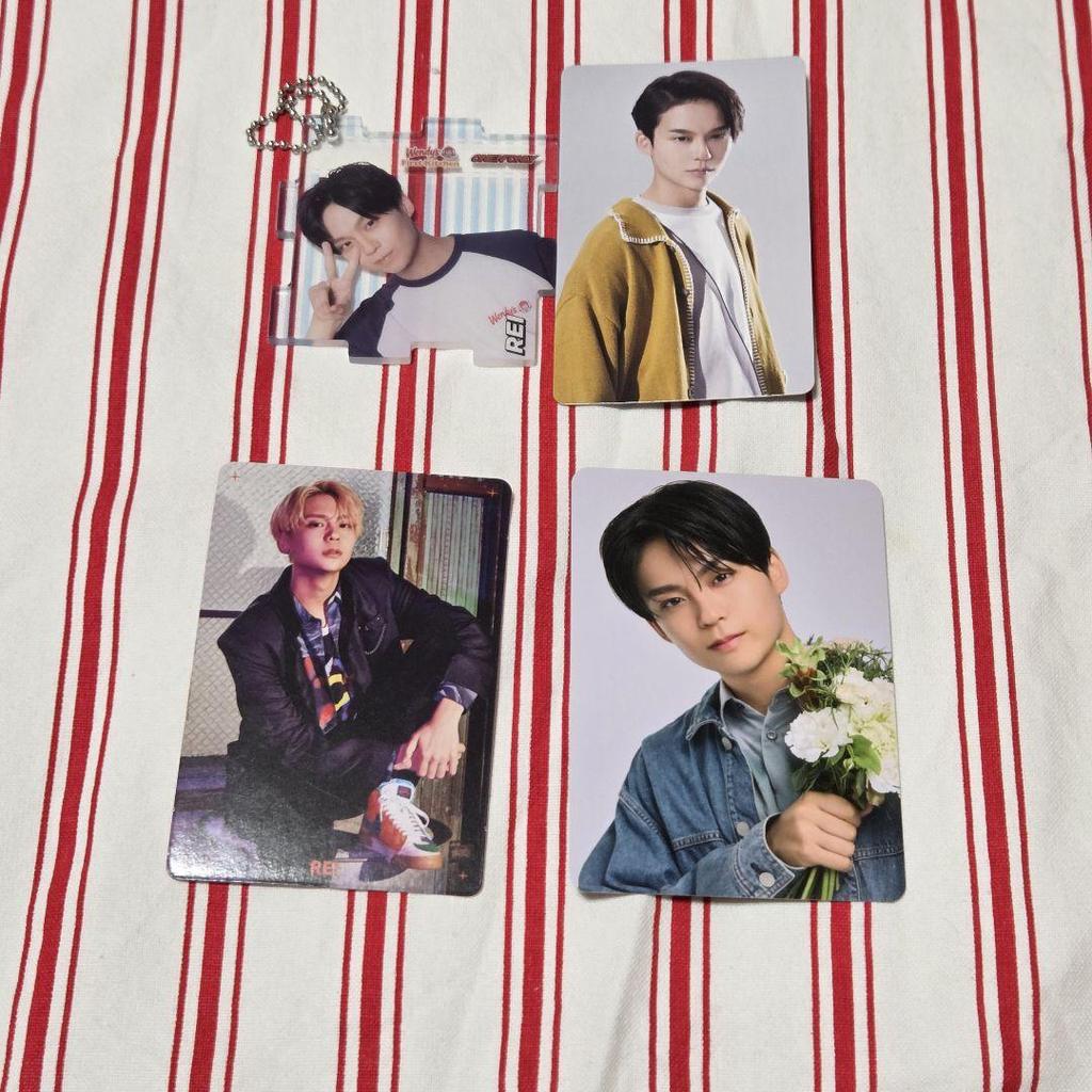 [USED] Three types of Rei Sawamura cards, one keychain ONE N' ONLY