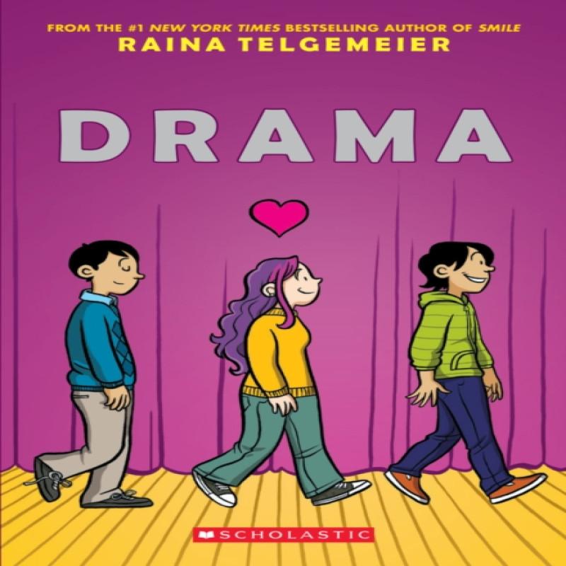 Drama by Raina Telgemeier Paperback Book 9781338801897