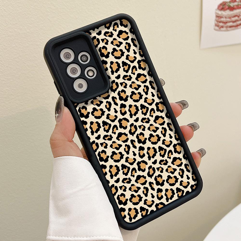 

Leopard Pattern Protective Case For Samsung A55 5G A56 A53 A54 A52 A52S A17 A35 A36 A26 A25 A16 A15 A24 A23 A33 A13 Cases Cover For Samsung A55 5G