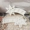 1pc Silicone Resin Casting Molds Star Crystal Candle Holder Molds DIY Epoxy Resin Decorative Molds DIY Plaster Candle Stand