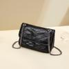 Wandering Bag Women's New Versatile Crossbody Armpit Bag Chain Leather Postal Bag Women's Shoulder Bag