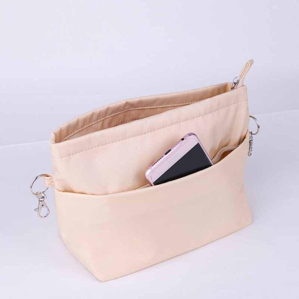 Storage Bags Multi-Pocket Handbag Cosmetic Organizer Inner Bag Insert Bag  Travel Accessory