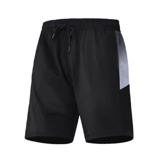 Men Sport Shorts Quick-Dry Breathable Adjustable Waist Lace Running Shorts Versatile Gym Sports Leisure