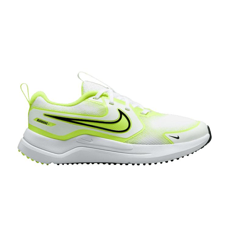 

Nike Cosmic Runner GS White Volt Black Kids Sneakers HM4402-106 36