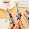 Creative Personality Stationery: Realistic Weapon-Shaped Utility Knife & Ballpoint Pens for Students