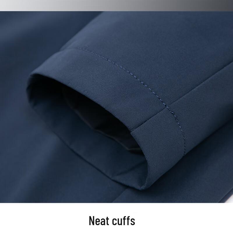 FIRS Men's Spring/Autumn Anti-Wrinkle Breathable Hooded Casual Jacket