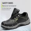 Men's High-Top Anti-Smash Anti-Puncture Safety Shoes
