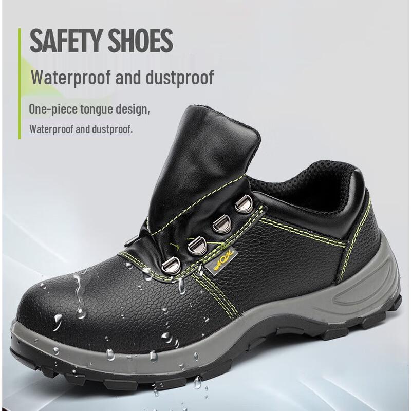 Men's High-Top Anti-Smash Anti-Puncture Safety Shoes