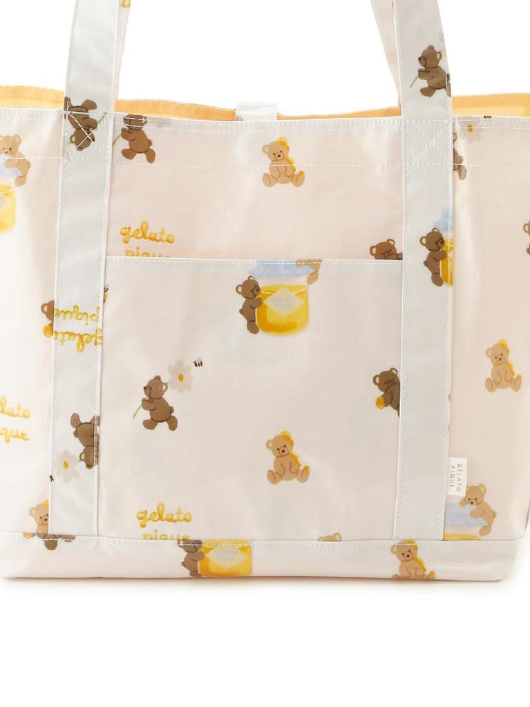 gelato pique Honey Bear Print Mom Bag PWGB254700 OWHT Women's