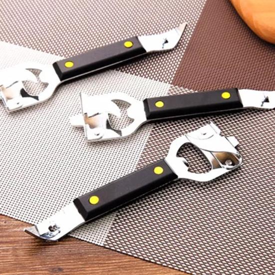 Bierkorkenzieher Rostfrei Praktisch Küchenzubehör Korrosionsschutz Haushalt Multifunktional Dosenöffner für Bar