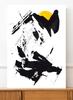 Poster Black Abstraction