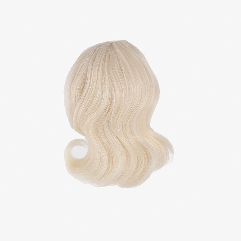 Quality 60cm Doll Wig 1/3 Doll Accessories Black White Red Brown Pink Coffee Color Doll Hair Straight Curve Braid Pony Decors