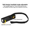 Rechargeable Waterproof Head Flashlight Ear Clip Headlamp– Bright LED Headlight For Fishing Hiking Running Cycling Outdoor