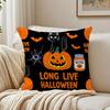 Halloween Childrens Trick Oral Happy Patterns Cushion Cover Pillowcase Antidustmite living Room Sofa Decor Cushion Room