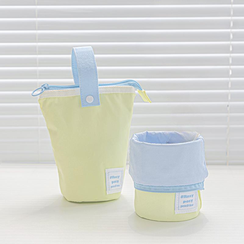 

Colorful Plush Makeup Bags High Quality Cosmetic Bags Foldable Vertical Storage Bag Portable Traveling Bags for Women Wholesales