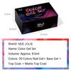 Nee Jolie Nail Gel Set 20 Colors Trendy UV Gel Polish Salon Starter Kit Long-Lasting Fashion