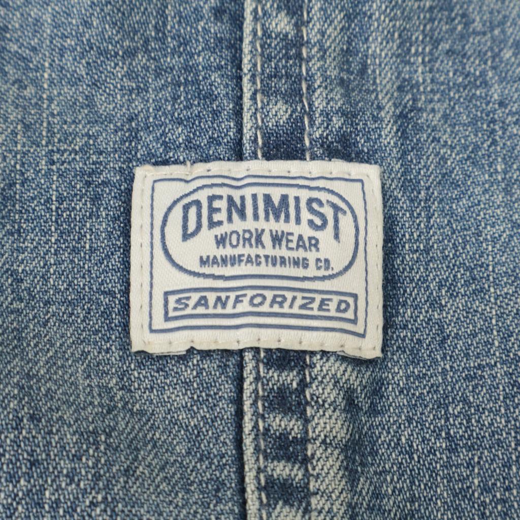 Denimist P/25 DSW1500-D247A RELAXED OVERALL DENIM OVERALL Overall All-in-one S blueUsed