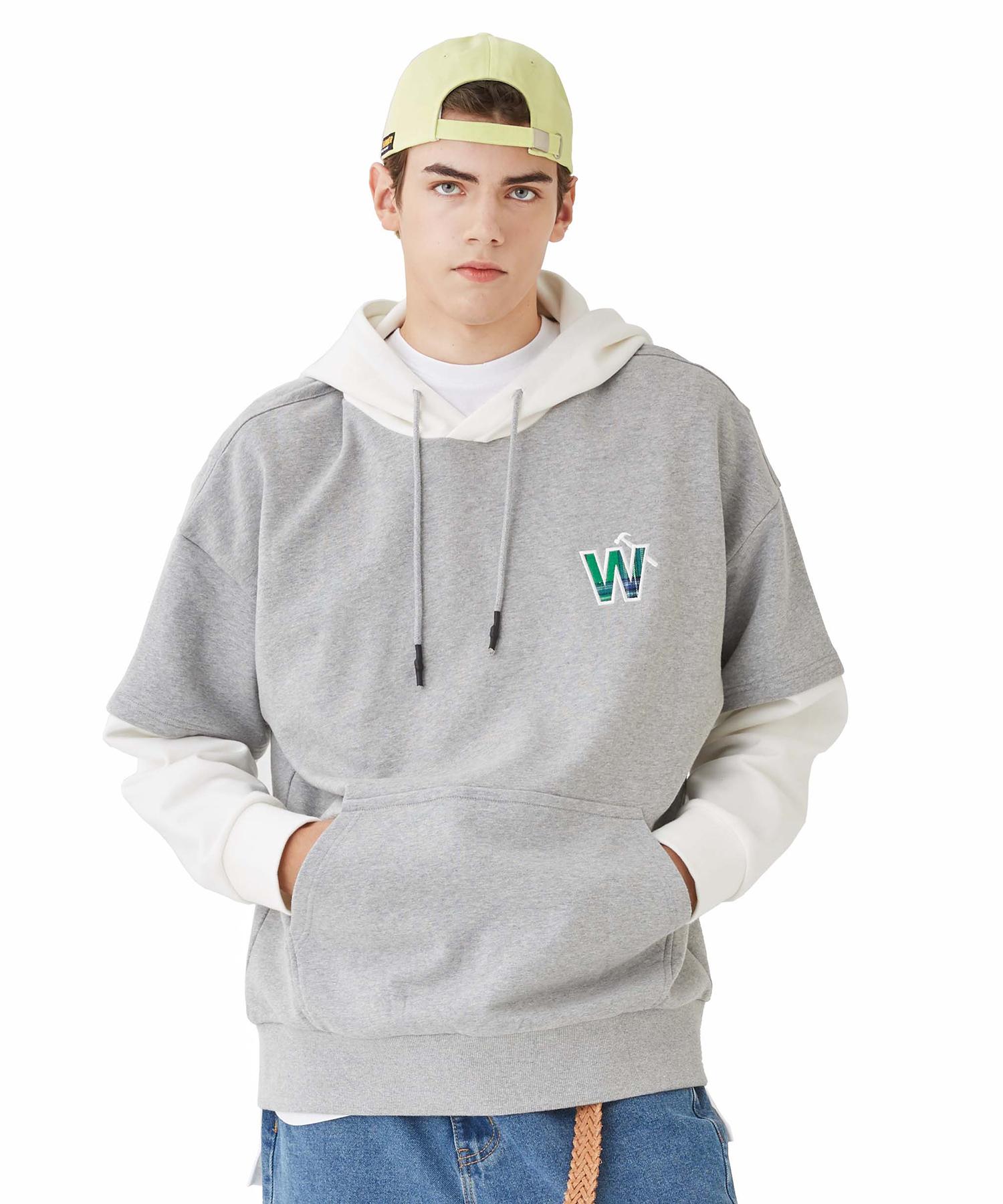 Худи Walt Hammer Sheffield Меланжевый Серый 1321Sw107Mg M.Grey/105