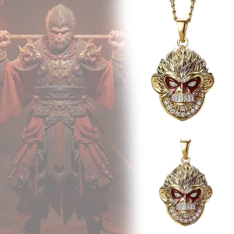 Black Myth Wukong Necklace Pendant Game Peripheral Gift Accessories Collection