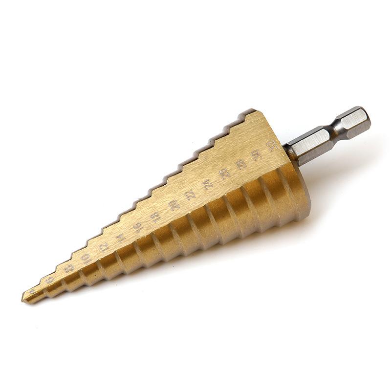 

3 шт./компл. 3-12 мм, 4-12 мм, 4-20 мм, ступенчатое сверло с прямой канавкой, титановое покрытие, дерево, металл, резак для отверстий, набор инструментов для колонкового сверления 4-32