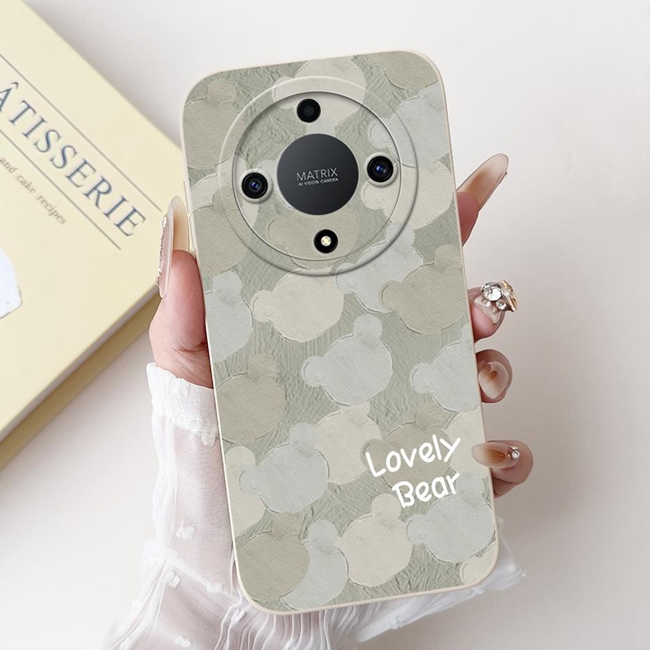 Für Honor X9a Hülle RMO-NX1 Luxus Candy Lackierte Abdeckung Stoßfeste Handyhülle Für Honor Magic5 Lite Magic 5Lite HonorX9a Weiche Taschen
