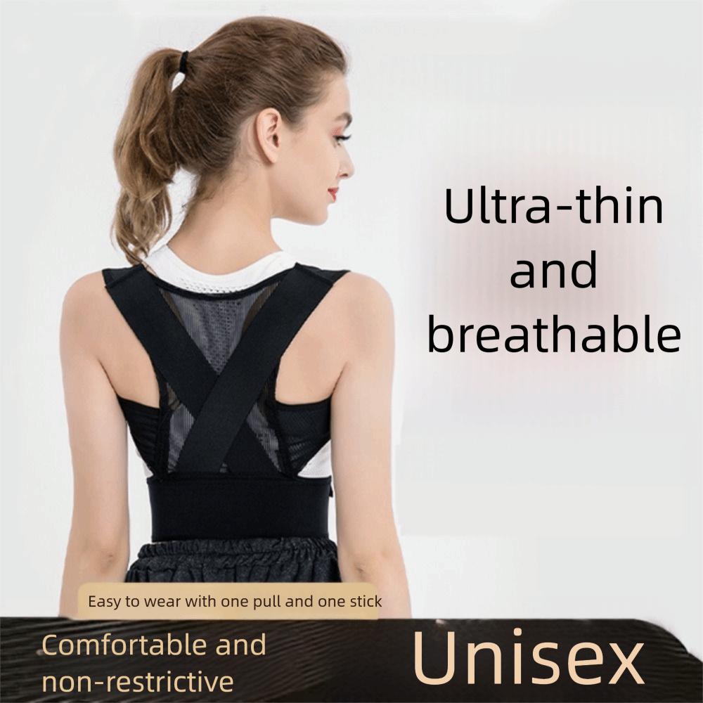 With Straps Anti Hunchback Posture Corrector Spinal Sitting Shoulder Support Brace For Adults