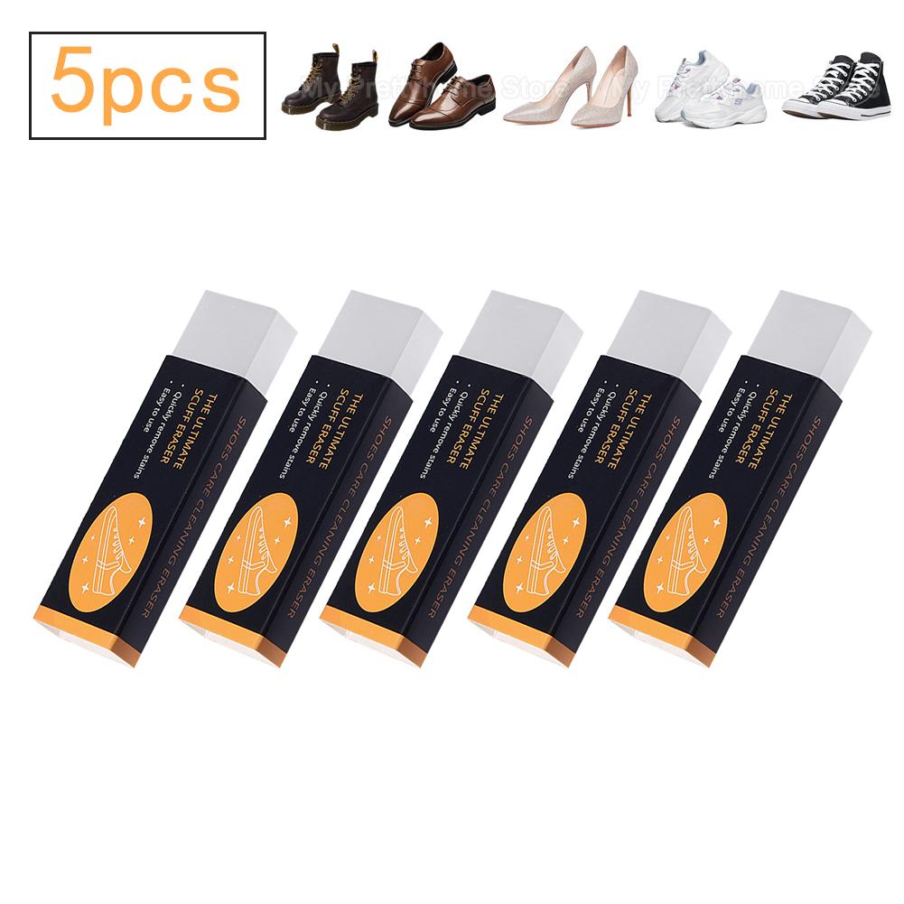 10-3pcs Eraser Shoe Brush Rubber Block Shoes Cleaning Erase Decontamination Shoe Brush Suede Sheepskin Leather Cleaning Brush