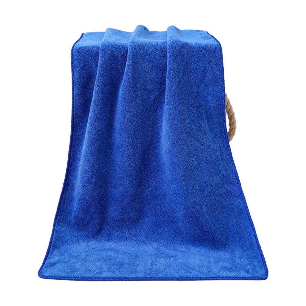 

Oversized Super Absorbent Towel Super Soft Yoga Towel New Microfiber Bath Towel for Body Sport синий