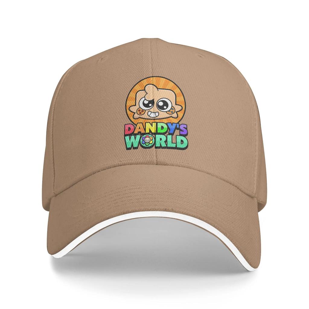 Unisex Dandys World Sandwich Hat  , Sport Baseball Cap Polyester Games Sun Hats Adjustable Fishing Hat Summer