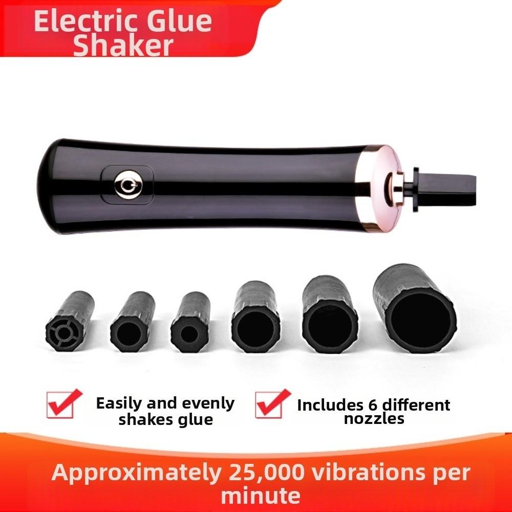 Battery Powered Nail Lacquer Shaker 25000 Rpm Liquid Mixer New Eyelash Glue Shaker  for Nail Polish