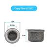ABUL-4X 181072 Or 181-072 Inlet Strainer Screen Filter With 1In NPT Thread For 795 1095 Airless Paint Sprayer Suction Hose