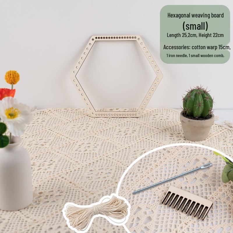 Children's Art Area Wool Knitting Board - DIY Weaving Material Kit for Kindergarten & Large Class Teaching