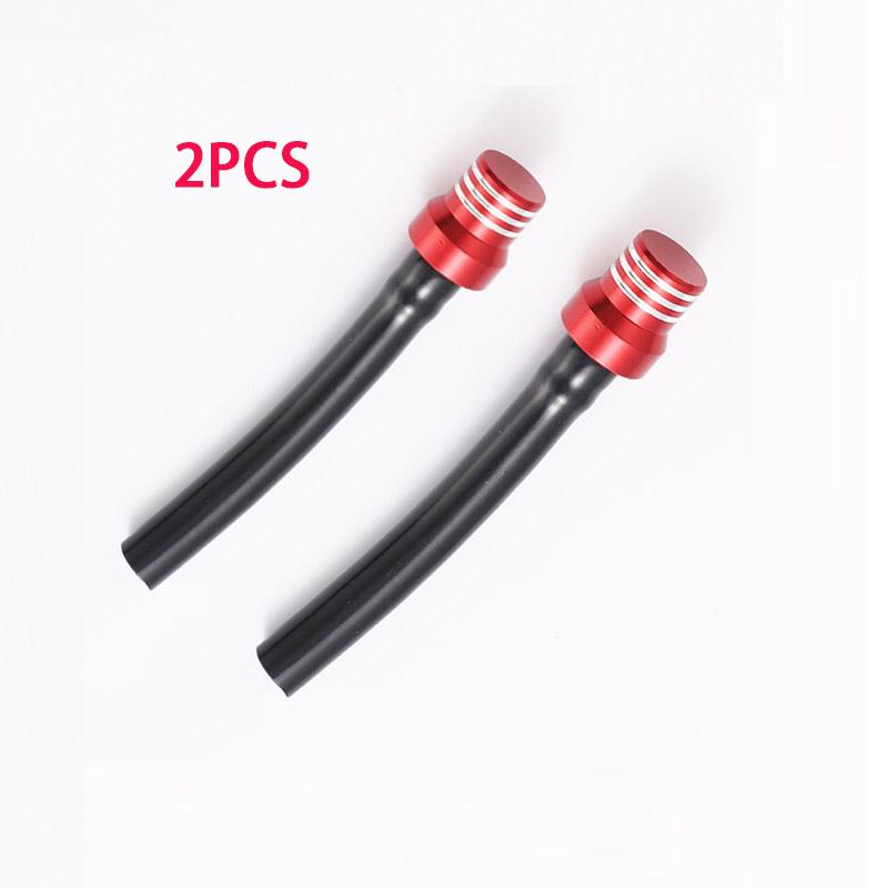 

ZG 2PCS CNC Machined Aluminum Fuel Tank Vent Cap With Check Ball Hose Universal For Motorcycle Dirt Bike ATV Modified Parts