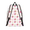 Rilakkumas Lässiger Rucksack Outdoor Schüler Arbeit Erdbeer-Cartoon Tagesrucksack für Männer Frauen Laptop Computer Leinwandtaschen