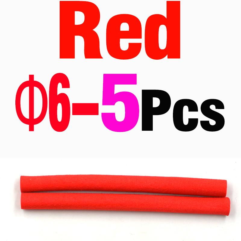 MNFT 5Pcs EVA Carp Fishing Foam Sticks 8mm 6mm Cylinder Float Making Fly Tying Rig Sticks Aligners Pop-up Baits Carp Fishing DIY