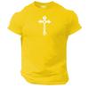 La Maglietta a Croce Abbigliamento Palestra Bodybuilding Allenamento Workout Esercizio Boxe Top