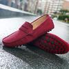 Fashion Casual Leather Men's Slip On Shoes Comfy Elegantes Loafers New Mens Business Shoes All-match Male Walking Flats Driving Footwear