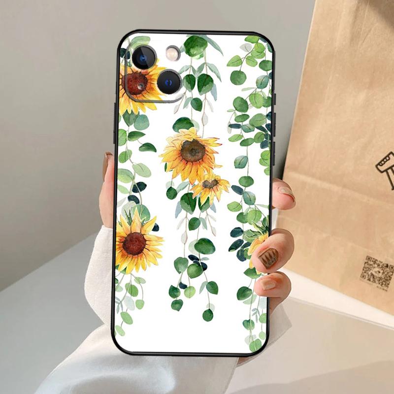 Eucalyptus Lavender Phone Case For iPhone 17 Air 16 14 13 12 11 15 Pro Max 13 12 mini 15 16 Plus 16e Cover Coque