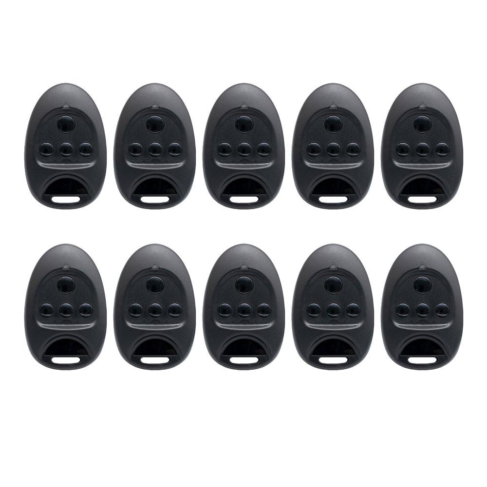 10PCS Scimagic SPACE SP4 Garage Door Opener Gate Remote Control 4 Buttons Keyfob Transmitter 433.92MHz Rolling code 10PCS