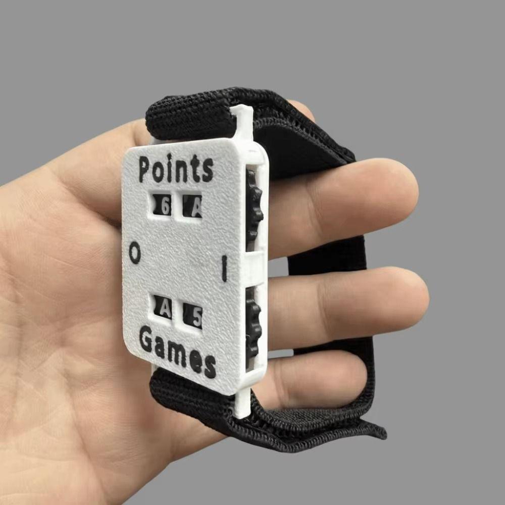 Instant Score Tennis Wrist Scorer Adjustable Wristband Scorer Wristband Golf Accessory