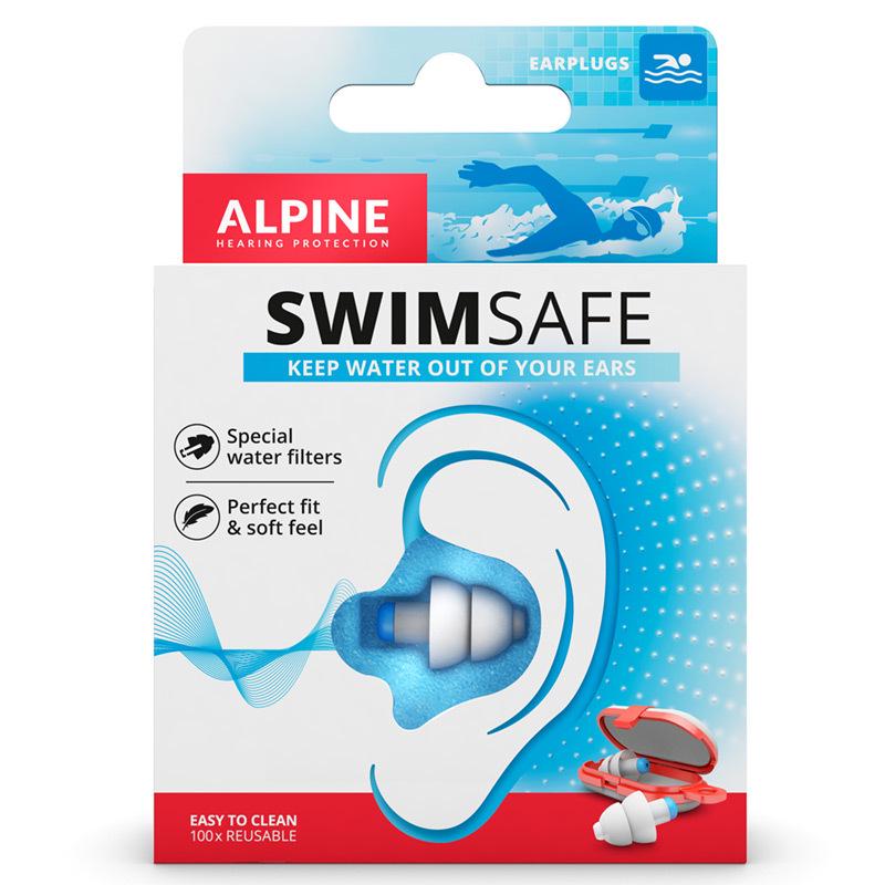

Netherlands Alpine Soft Silicone Waterproof Swim Earplugs