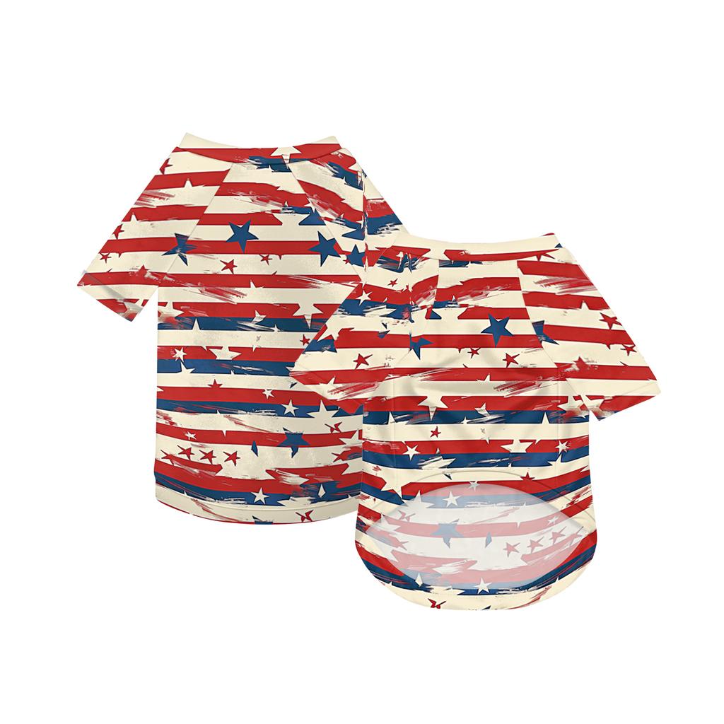 Dog Shirt, Breathable Doggy Tee, Lightweight Pet Clothes Pet Shirt