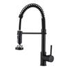TLXT Wall-Mounted Pull-Out Kitchen Spring Faucet